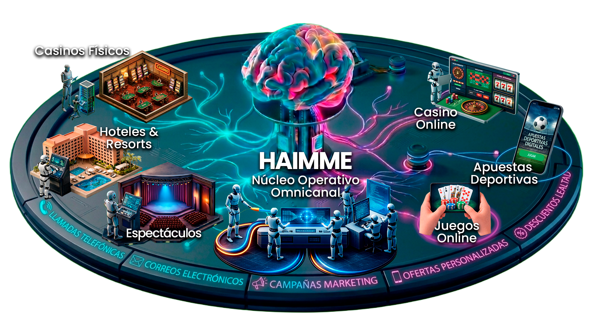 Red de agentes HAIMME - Dashboard Central